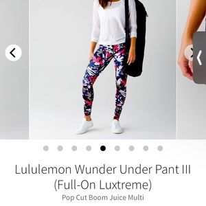 Lululemon Wunder Under pant III full length